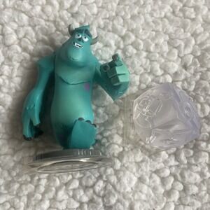 Disney Infinity Monsters Inc Sully & Crystal 1.0 Figures Video Game Figures (2)